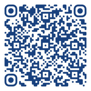 Qr code permettant d'accéder à la page de don HelloAsso